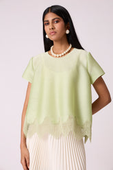 Vence Top - Pastel Green